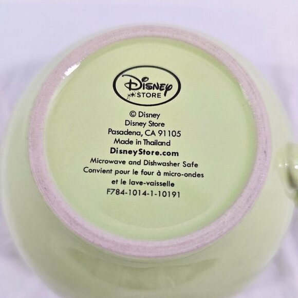 Disney Store Peter Pan Tinker Bell Oversized Green 20 Oz Ceramic Mug Cup - Picture 15 of 16